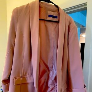 Blazer Jacket| Light Pink| Worn Once| Apt 9